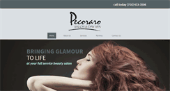 Desktop Screenshot of pecorarosalon.net